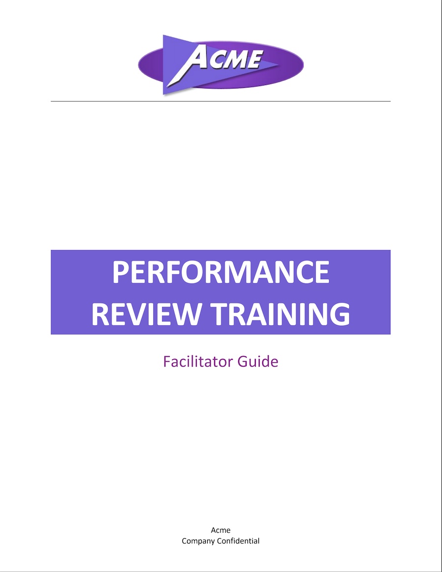 A logo above a purple rectangle with the course title